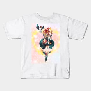 Genshin Impact Mahou Shoujo Diluc Ragnvindr Kids T-Shirt